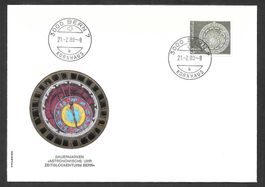 FDC 613 Astronom. Uhr ET Bern 21.2.1980 schön illustriert