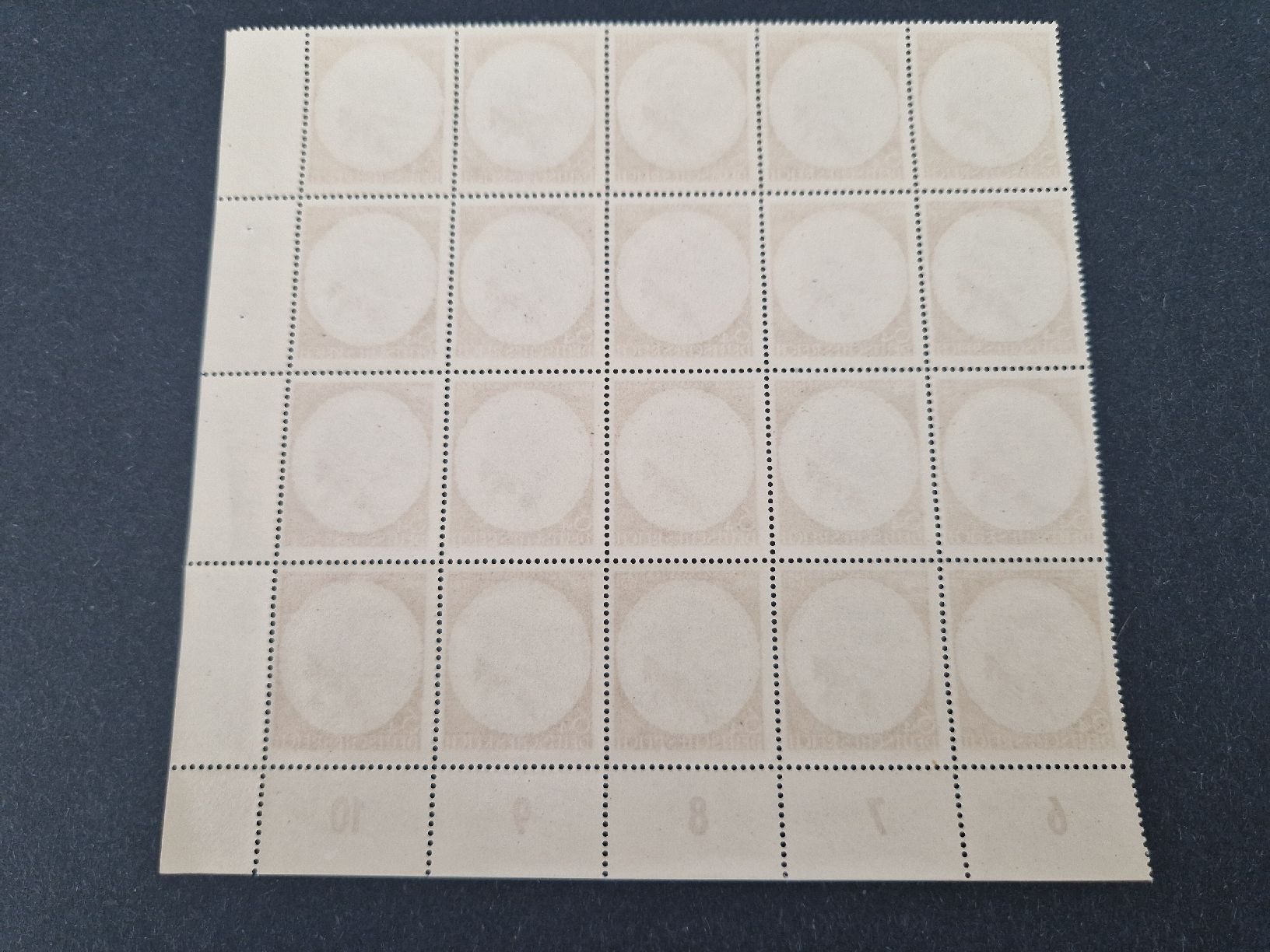 Tutti i francobolli: Deutsches Reich Briefmarken Bogen Bogenteil postfrisch – Nuovo (secondo la descrizione) da St. Gallen venduto da Enrico_SG 1