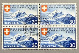 221  Viererblock Sonder Stp. Landi SBK 38.-
