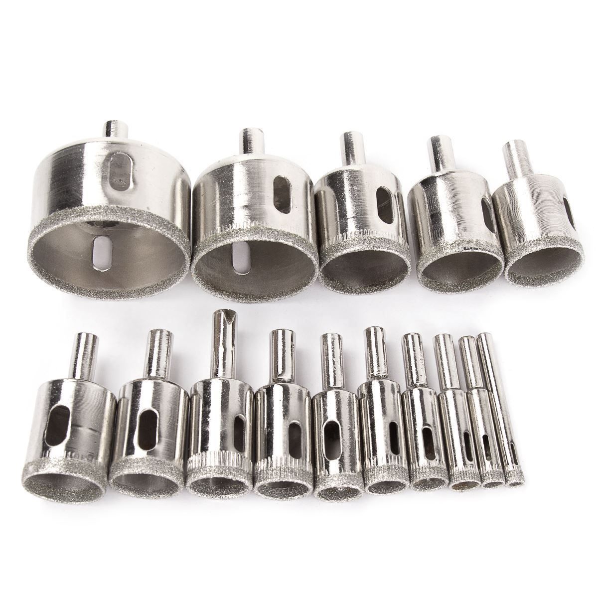 Alle Werkzeuge: 15 Stück Diamantbohrer Glasbohrer Set – Neu (gemäss Beschreibung) aus Thun von nuonuo 5