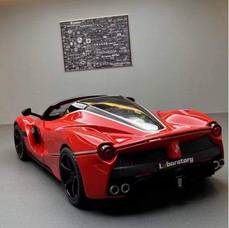 Ferrari Modellini d'auto: 1/22 Ferrari Laferrarri Modellauto – Nuovo e nell'imballaggio originale da Ettingen venduto da SwissHellcat 1