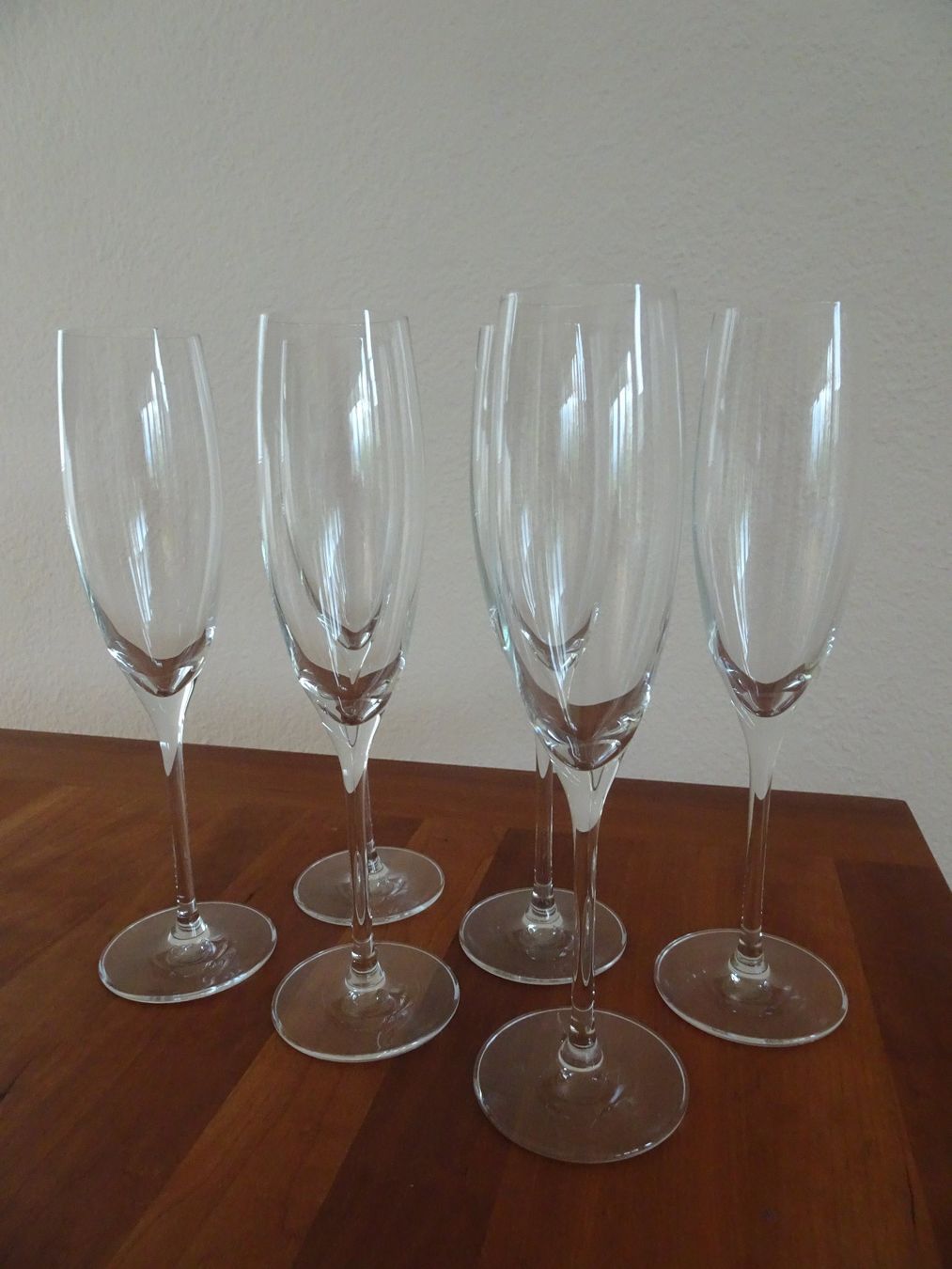 Gläser: 6 stilvolle Champagnergläser – Gebraucht aus männedorf von purzelchen 1