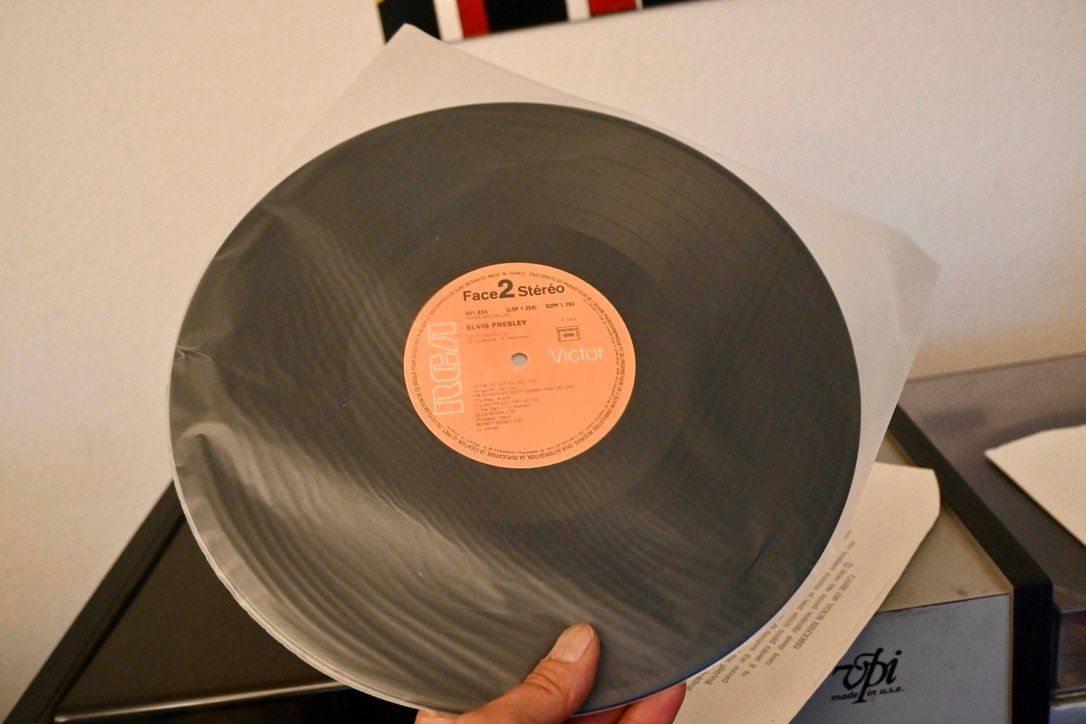 Schallplatten: Elvis SAME re-issue france  VG+/VG+ – Gebraucht aus Pfaffhausen von mono_rec 7