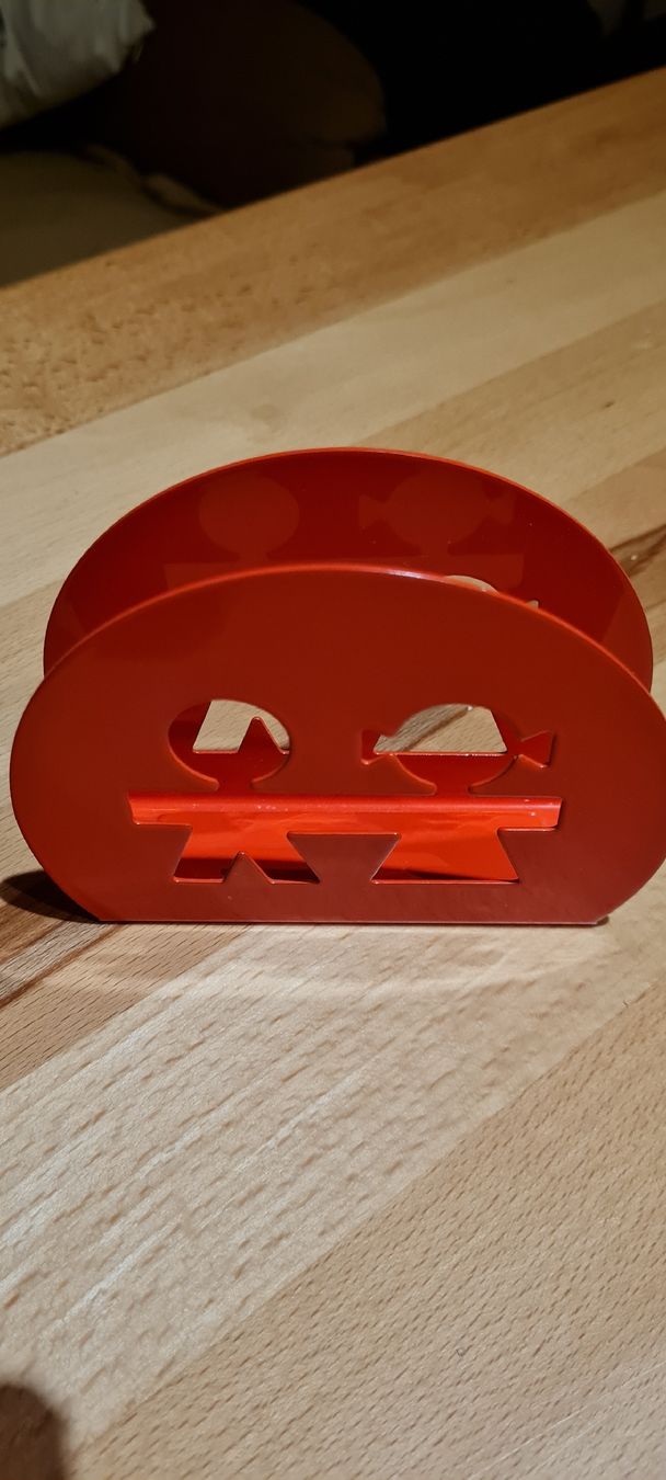 Alessi Altro in Stoviglie & Bicchieri: Alessi Serviettenständer  neu Rot! – Nuovo (secondo la descrizione) da Münsingen venduto da Cuci31 1
