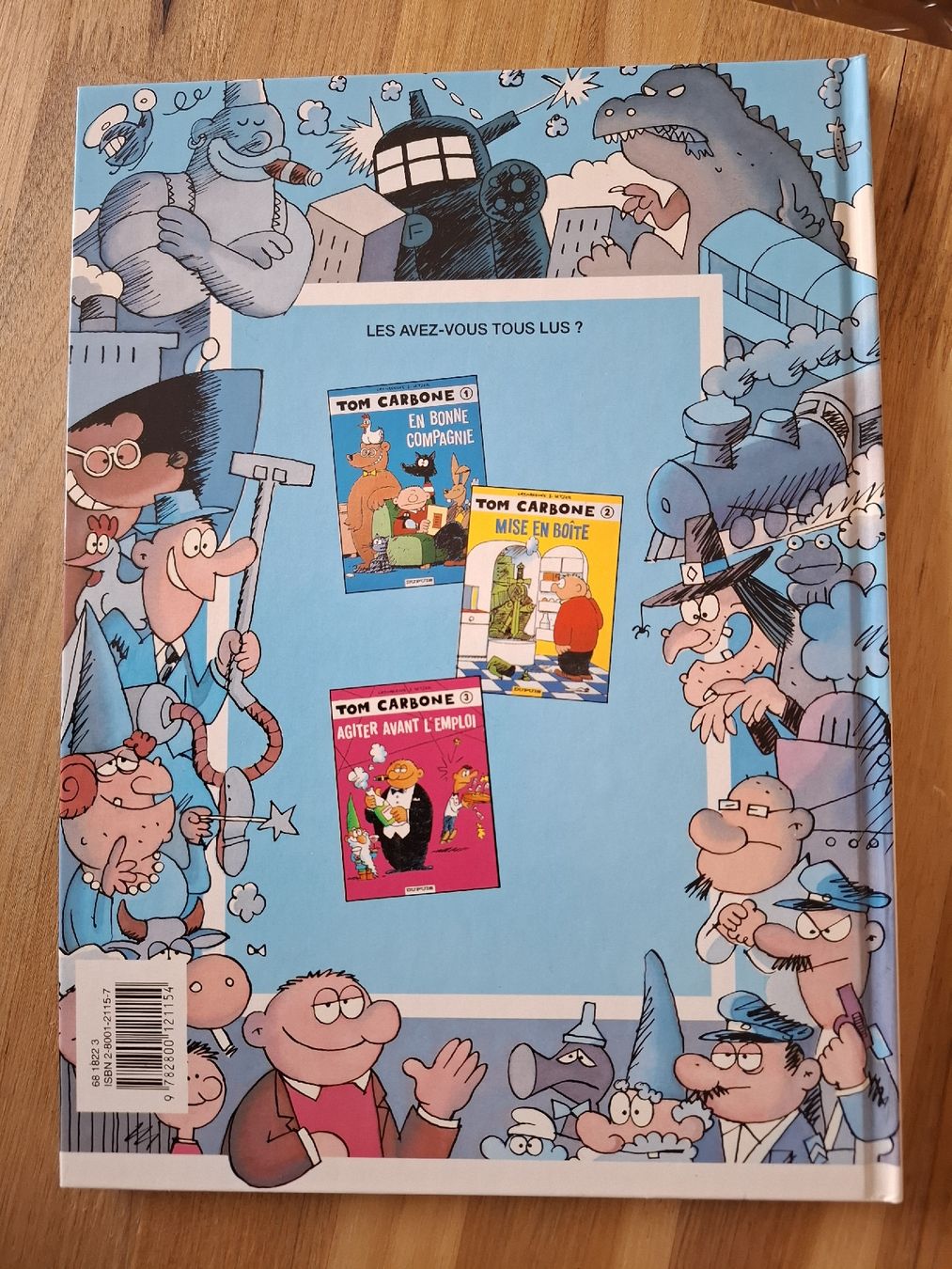 Comics: Tom Carbone 4 - Ca vole haut - 1994 – Gebraucht aus Moutier von Carambaaa 1