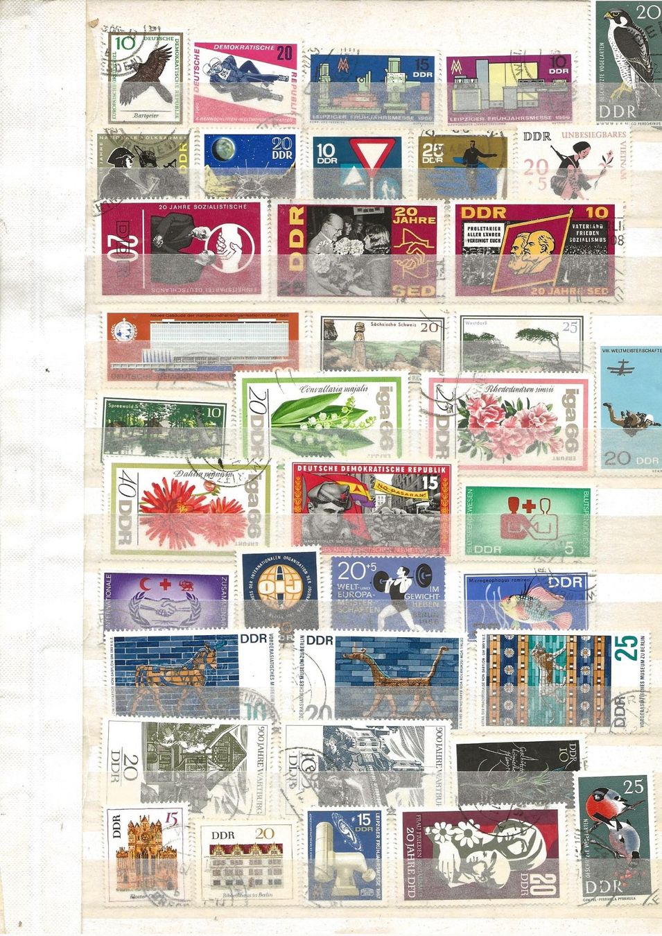 Alle Briefmarken: DDR 1964 ... – Gebraucht aus Sion von PierreP01 1