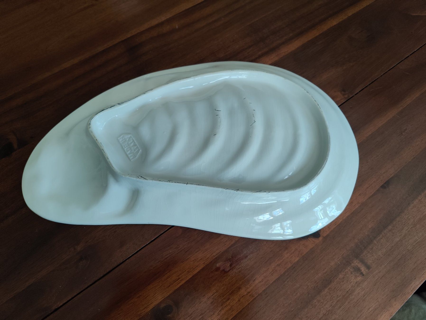 Piatti di portata: Seafood Lobster Shellfish Platter Italy Majolica Ceramic – Usato da Geneve venduto da readycat 1