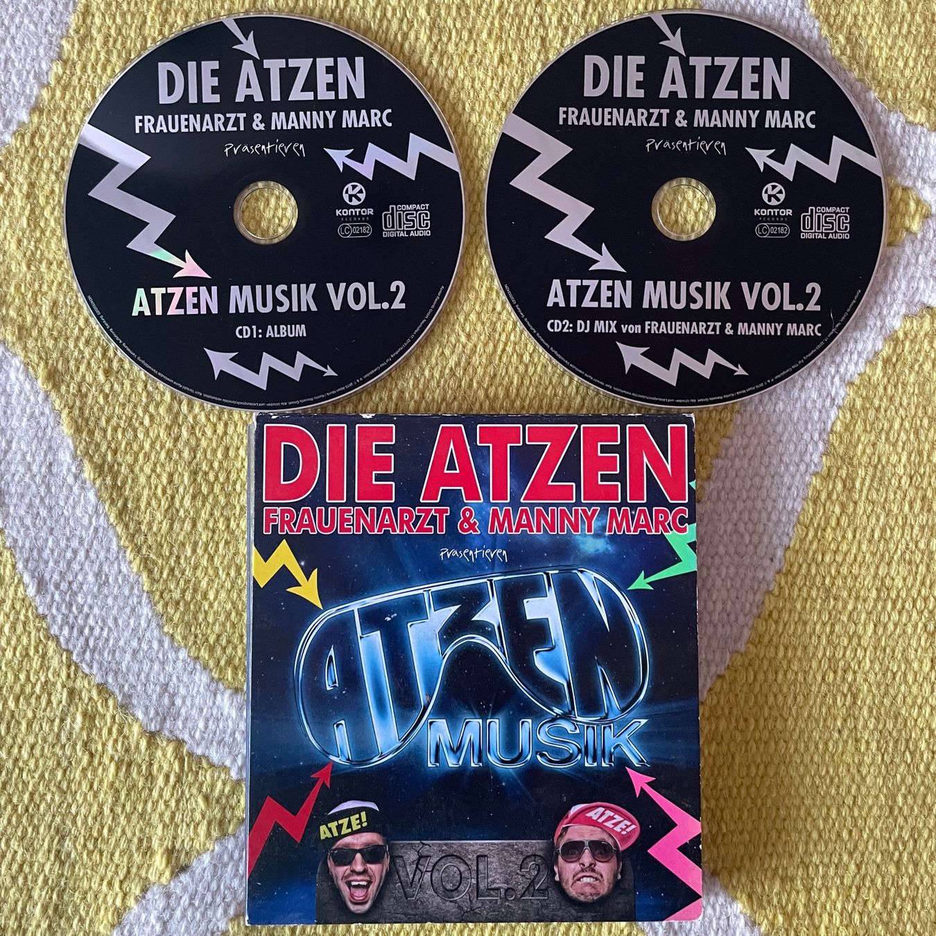 CD: DIE ATZEN-2CD ATZEN MUSIK (DIGIPACK) – Usato da Rorschacherberg venduto da CD-Roli