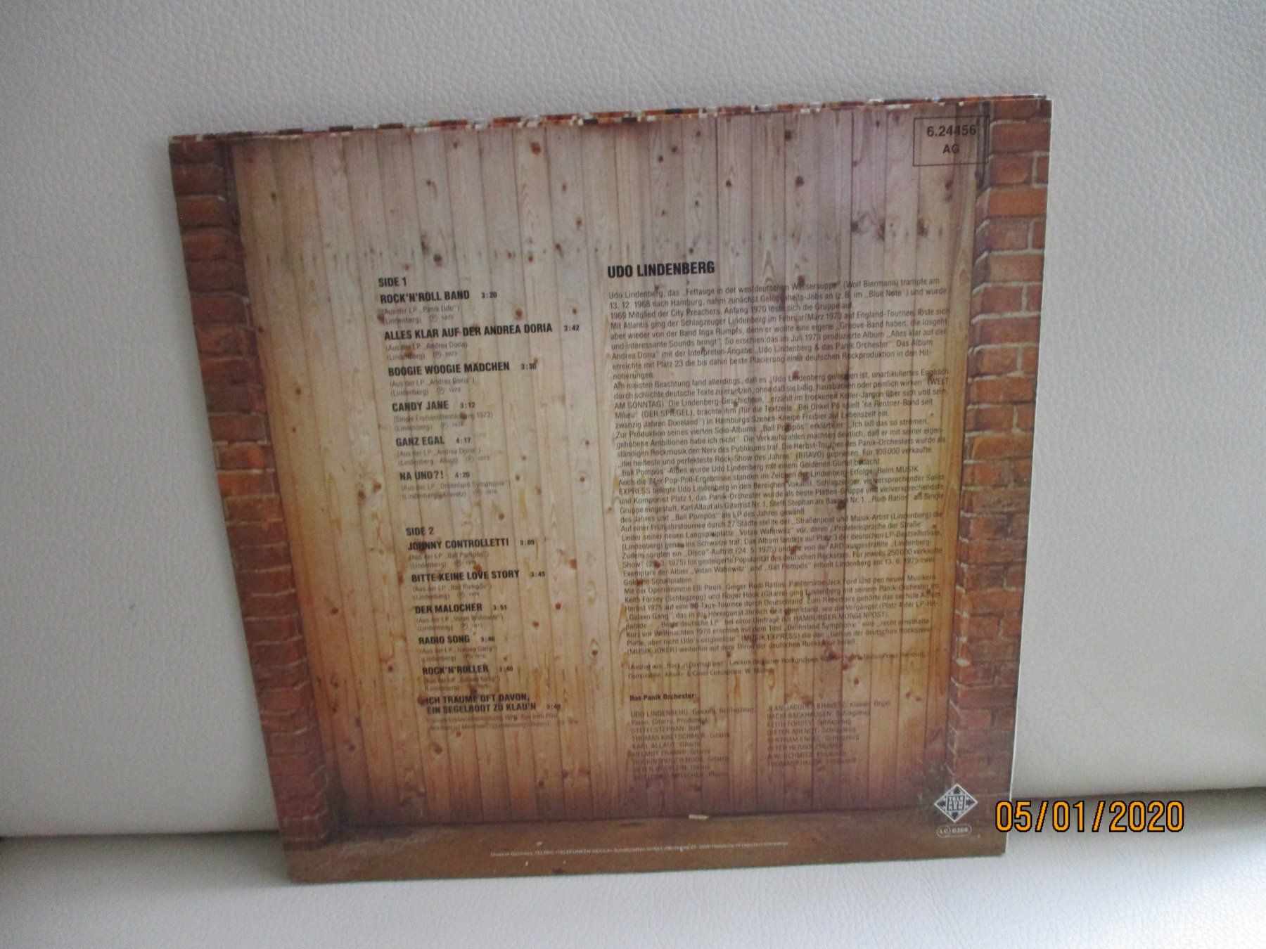 Dischi in vinile: Udo Lindenberg Und Das Panikorchester – Usato da Liestal venduto da Disc-Point 2