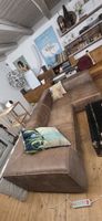 Ledersofa Cognac 