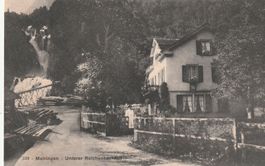 Meiringen-Unterer Reichenbachfall-.Hotelstempel