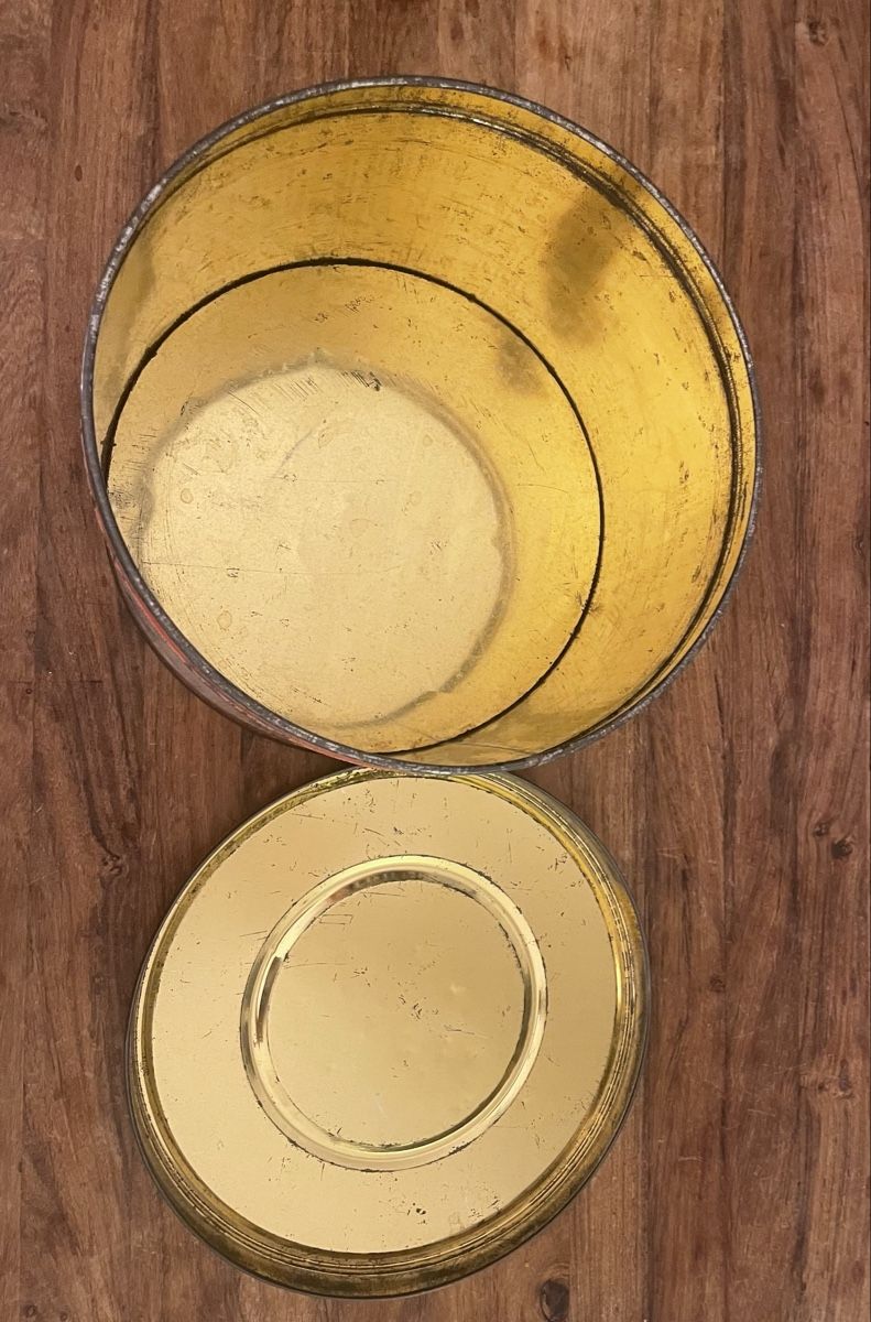 Tutte le decorazioni: Vintage Blechdose "Aromatic Jilk" Schweden – Usato da Zürich venduto da Lenine 3