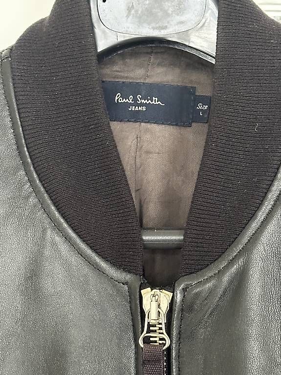 Giacche: Blouson en cuir noir Paul Smith – Usato da Genève venduto da jchrmnhnr 2