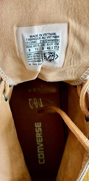 Converse Scarpe da uomo: Neuwertige retro Converse Chucks 42.5 – Usato da Thun venduto da Fuesu1812 3