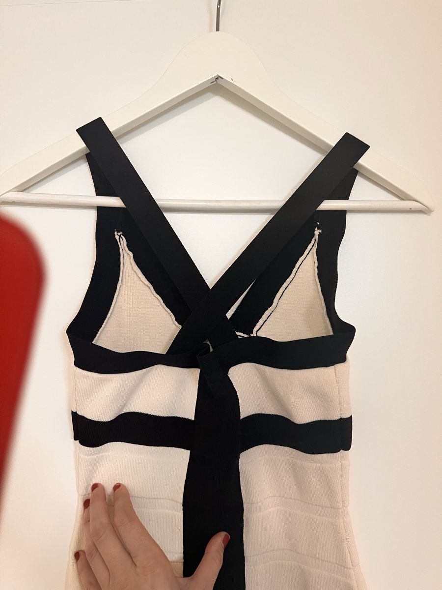 Kleider: Mango Basics Kleid, Grösse S, Schwarz/Weiss, Sommer! – Gebraucht aus Solothurn von Lina042 1