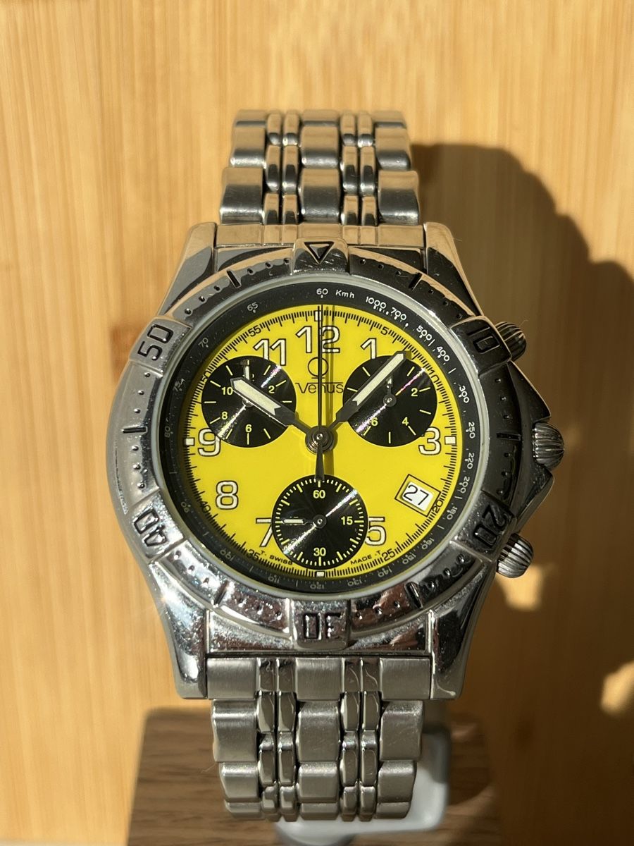 Venus Orologi: Venus Chronograph Swiss Made – Usato da Zollikofen venduto da Comcast 9
