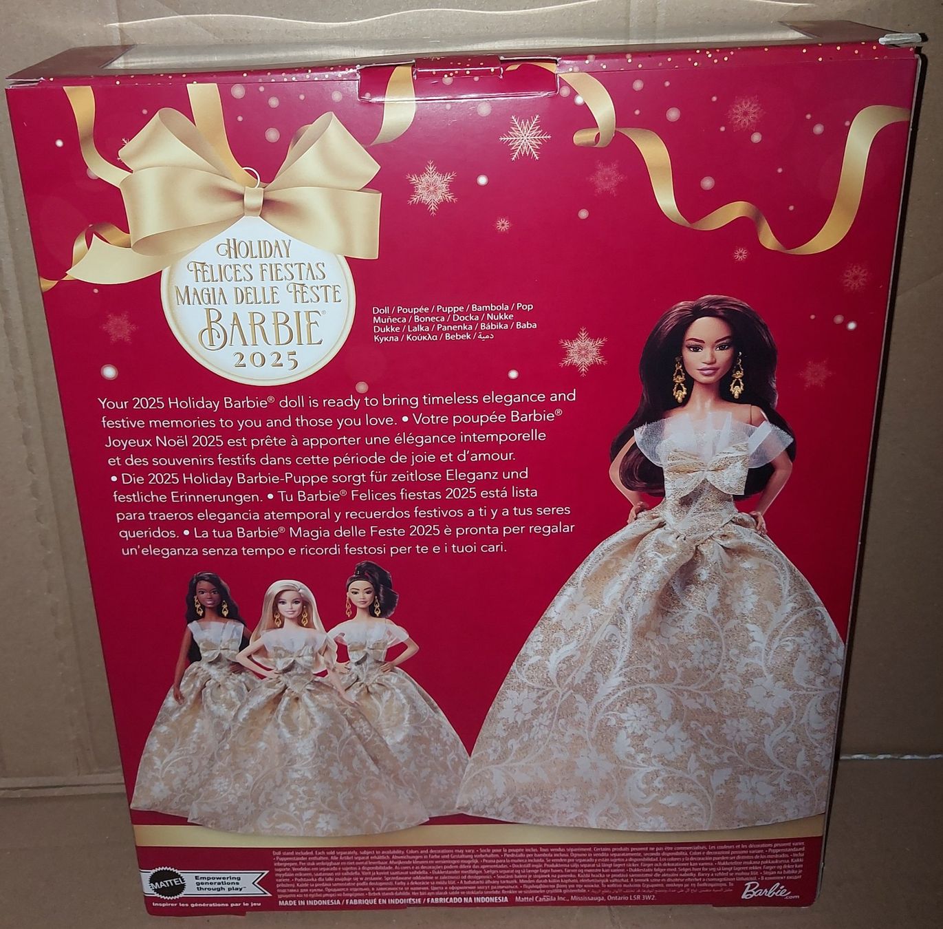Bambole: Barbie "Holiday/Joyeux Noël 2025",Hispanic,Neuve – Nuovo e nell'imballaggio originale da Ecublens VD venduto da Magic_Island 5