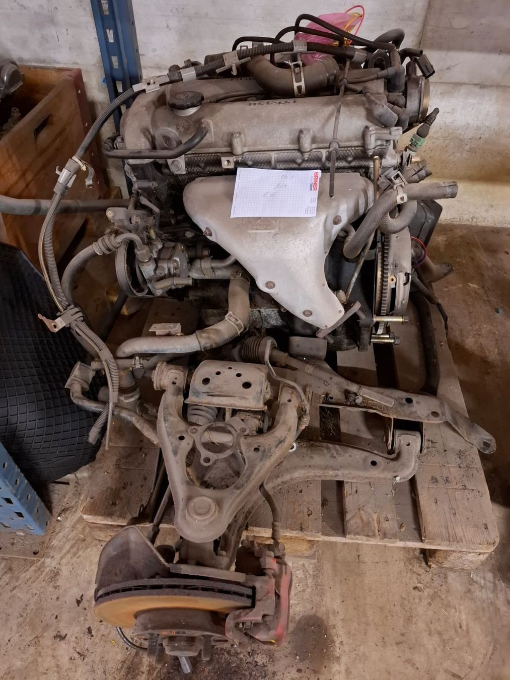 Mazda Motori: Motor Mazda MX5 1,6 NA – Usato da Oberhelfenschwil venduto da weidstyle