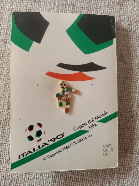 Pochette Gadget Mondial De Football Italia 90, Collection Vintage, Occasion