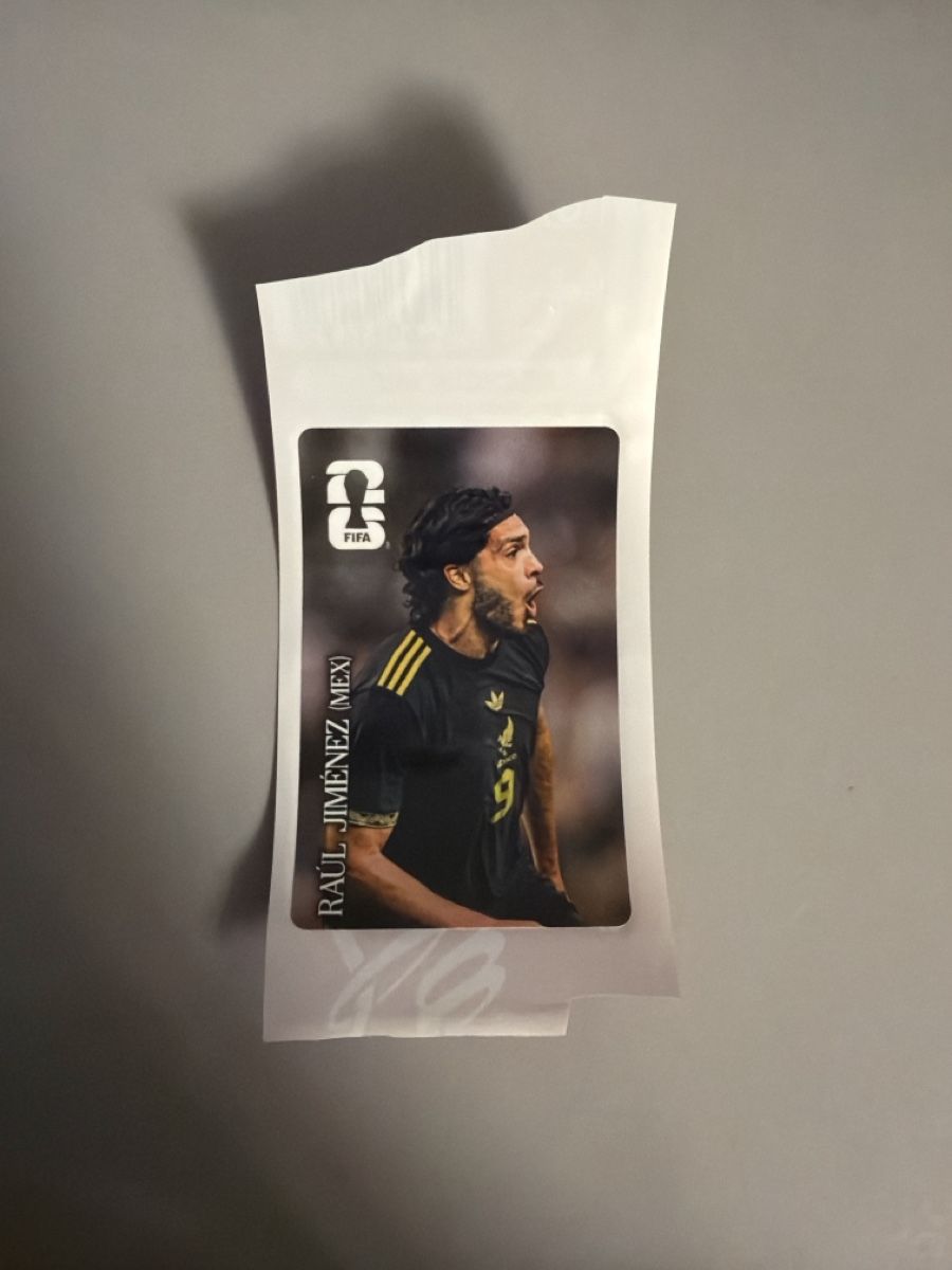 Panini Sammelbilder & Trading cards: Coca Cola Panini Raul Jimenez – Gebraucht aus Aarburg von demeli