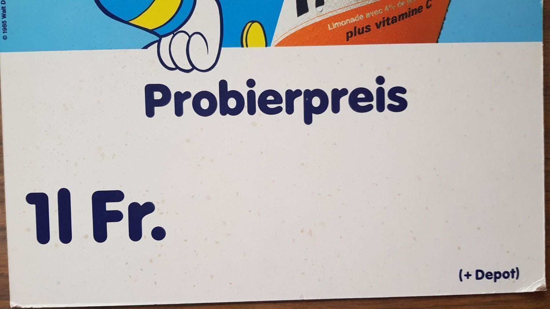 Foto & Immagini: Plakat Fanta Werbung 1985 – Usato da Mörschwil venduto da antiksalon 4