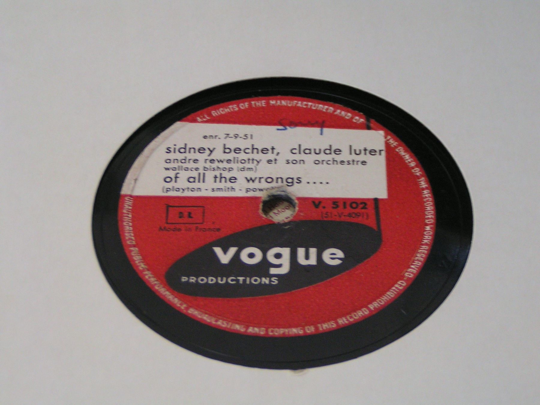 Vinyles: DISQUES 78 TOURS – D'occasion à Lausanne par Leag 2