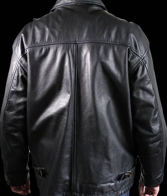Giacche: Veste noire en cuire – Usato da Châtelaine venduto da AntonioGomezResale 2