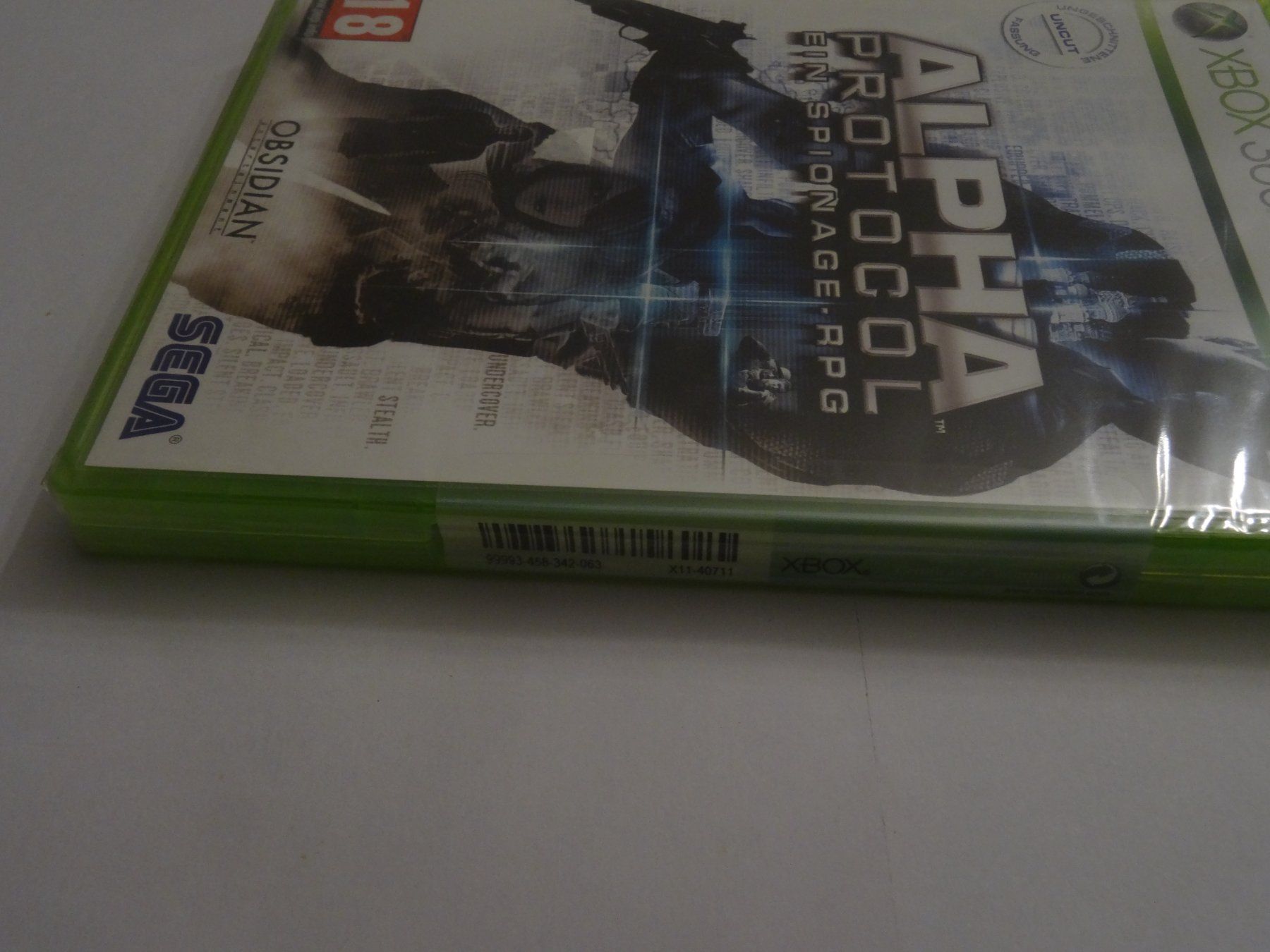 Microsoft Spiele: Alpha Protocol XBOX 360 NEUWARE – Neu und originalverpackt aus Olten von Disc-Ausverkauf 2