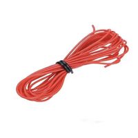 AWG22 Litzendraht Silikon, 5m (rot)