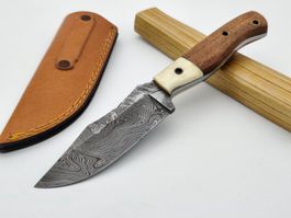 Top 1A Damast Messer Knife echter Faltenstahl Damascus