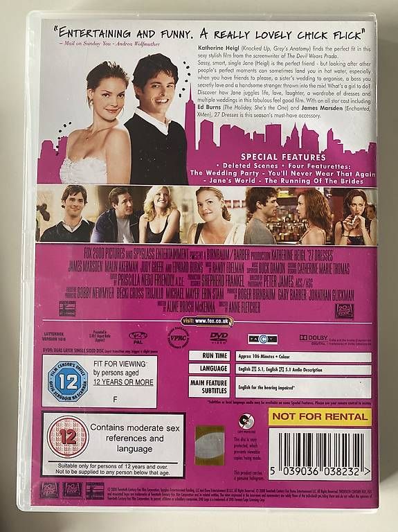Tutti i DVDs: 27 Dresses – Usato da Gasel venduto da Ntomate 1
