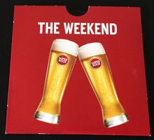 Super Bock Montreux Jazz Vinyl Coaster Superbock Untersetzer