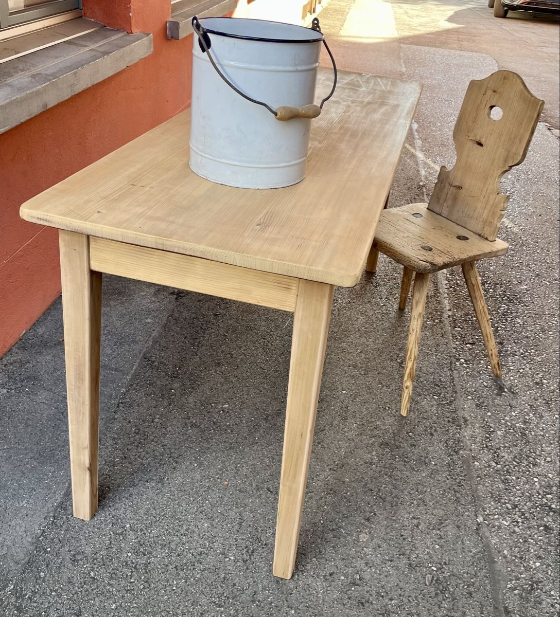 Tavoli: Antiker Tannenholz Tisch 164cm lang – Usato da Ottikon venduto da san_w99n 5