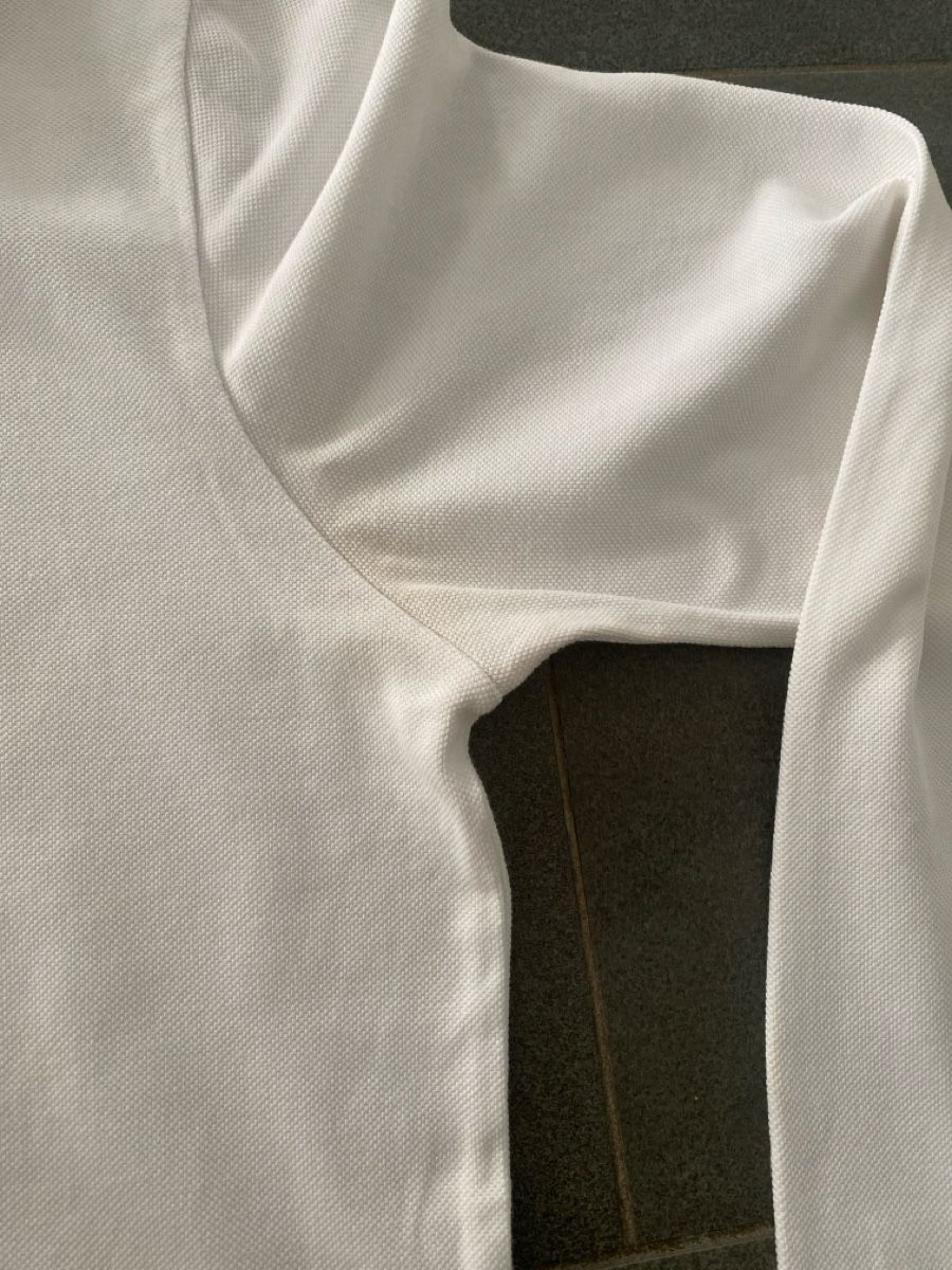 Burberry Magliette Polo: Polo manches longues Burberry blanc taille M – Usato da Grenchen venduto da O.r.i.g. 4