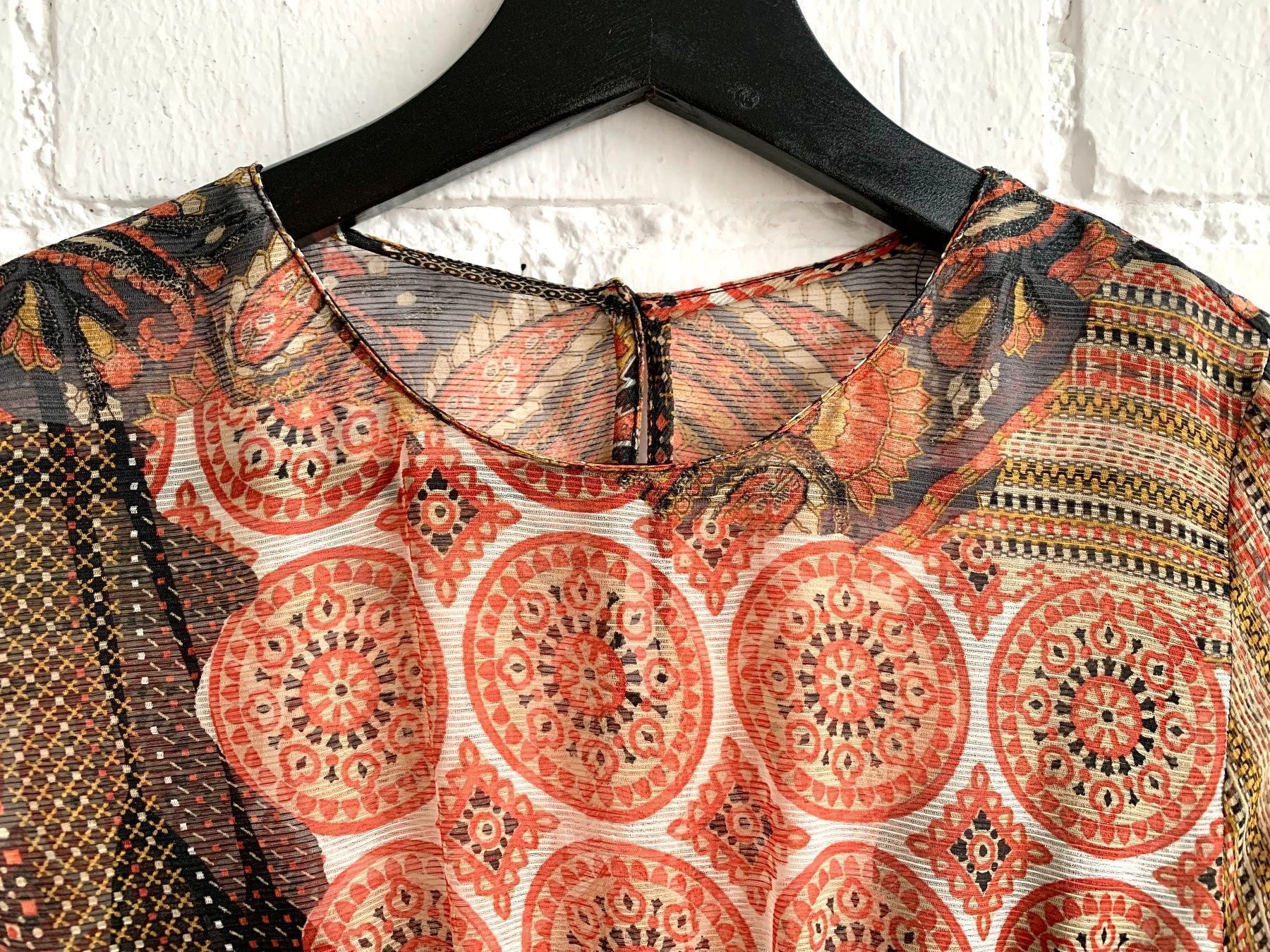 Zara Vestiti: Toll gemustertes  Kleid von Zara – Usato da Bern venduto da Fraeuleinhonig 2