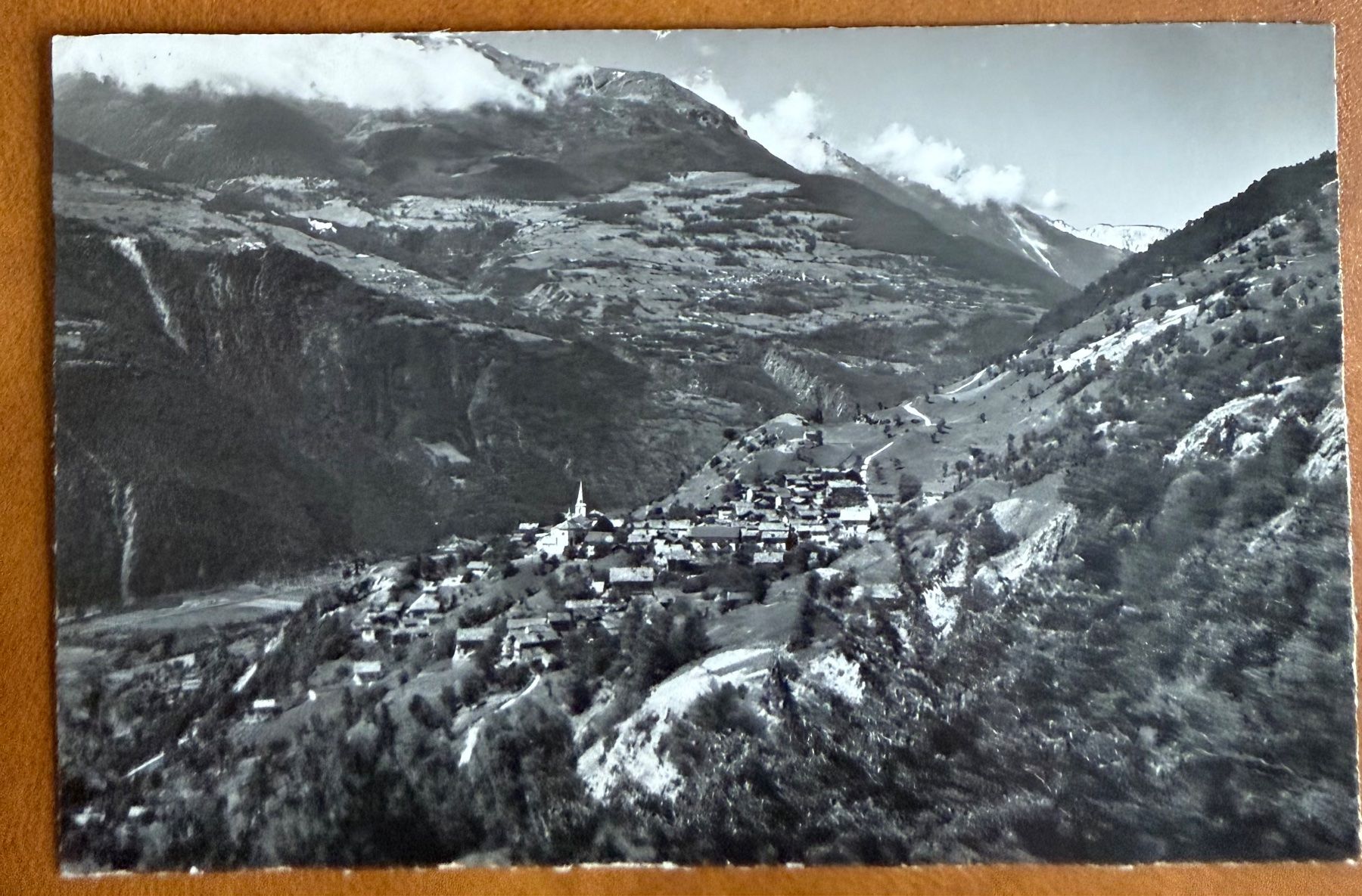 Ansichtskarten: Ausserberg - Panorama AK – Gebraucht aus Lutry von Ediego