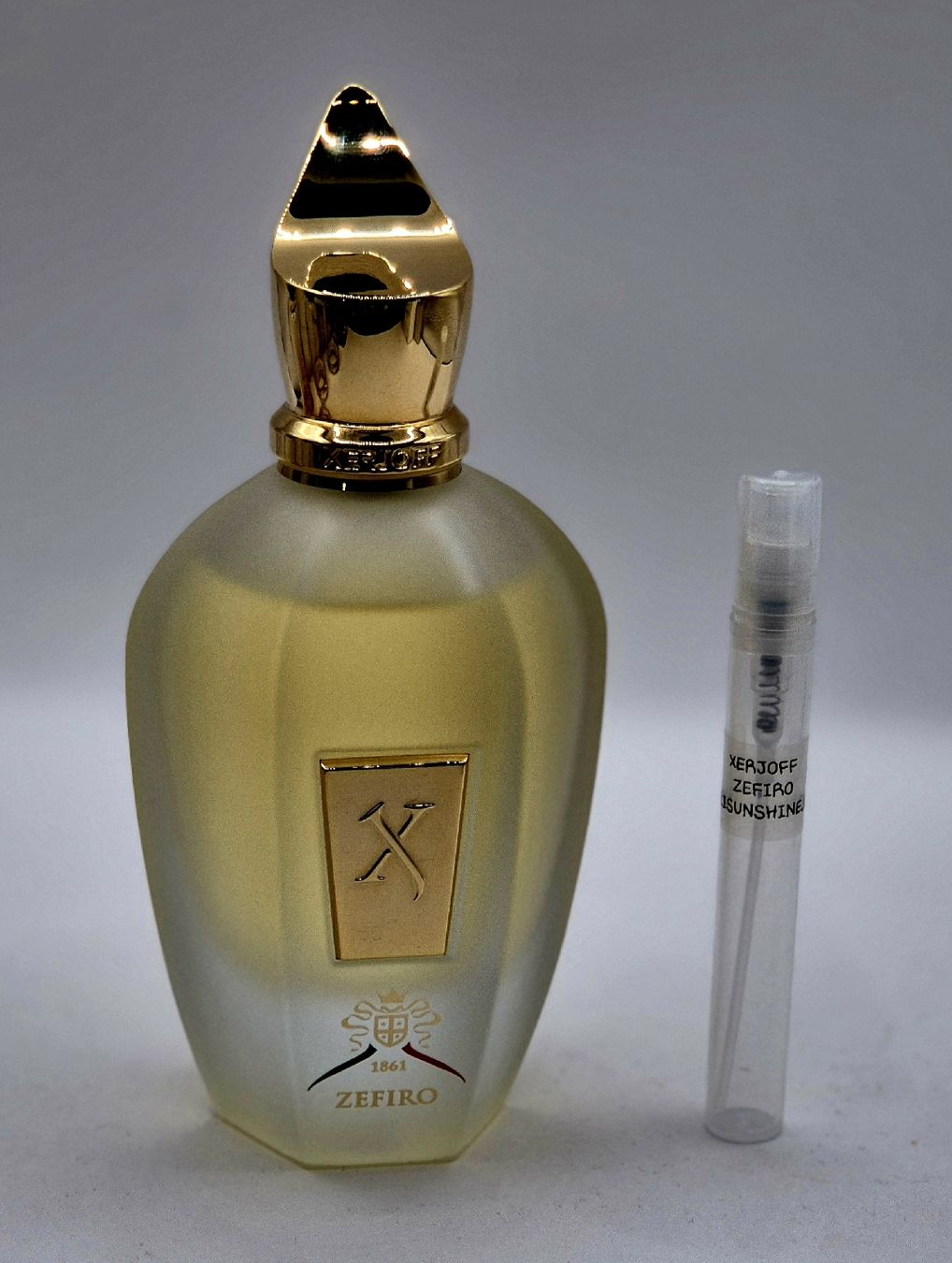 Xerjoff Profumi & Eau de Toilette: 5 ml ZEFIRO XERJOFF ABFÜLLUNG – Nuovo (secondo la descrizione) da St. Gallen venduto da CaliSunshine