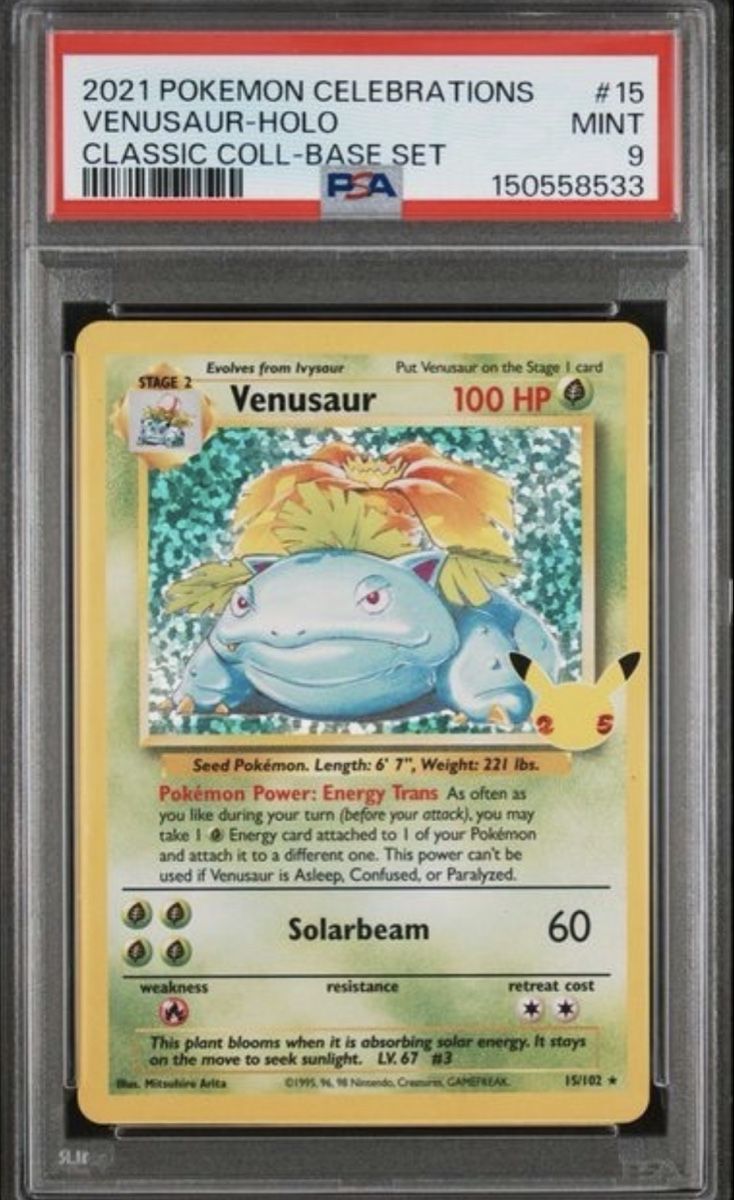 Pokémon Cartes à collectionner: PSA 9 Pokémon Celebrations - Charizard Blastoise Venusaur – Neuf (Voir description) à Giubiasco par IWGL002 1