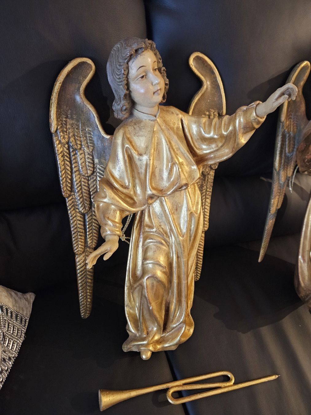 Statuette: Engel aus Holz ca1770 – Usato da Adlikon b.Regensdorf venduto da kuka02 4