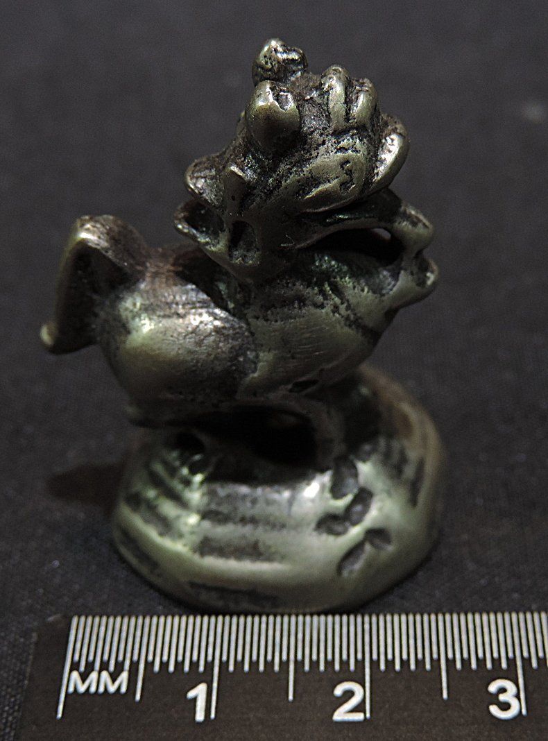 Statuette: Burma Chinthe, Opium Gewicht – Usato da Duggingen venduto da roterbambus 9