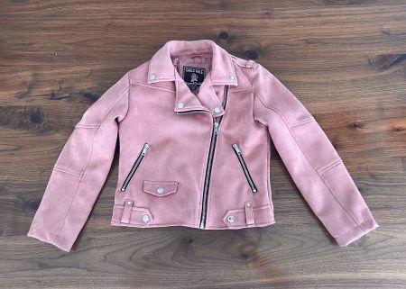 *** Bikerjacke für Mädchen in rosa ***