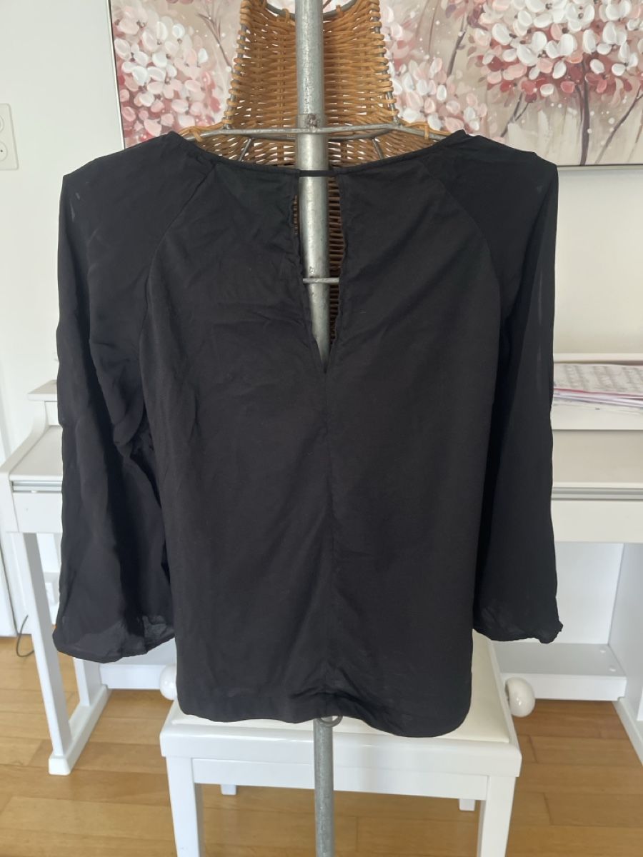 Massimo Dutti Blusen: Bluse, Massimo Dutti mit Perlen, S – Gebraucht aus Solothurn von Bobesch08 3