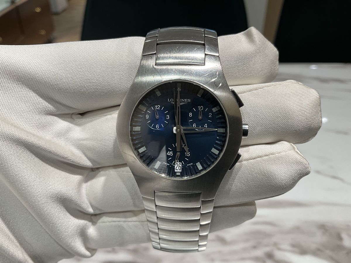 Longines Orologi: Longines oposition Chronograph – Usato da Schaffhausen venduto da glamour-shop