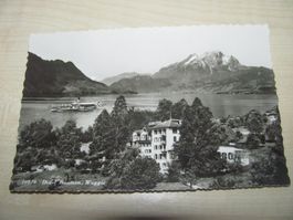 AK Weggis Hotel Baumen - Ansichtskarte Postkarte