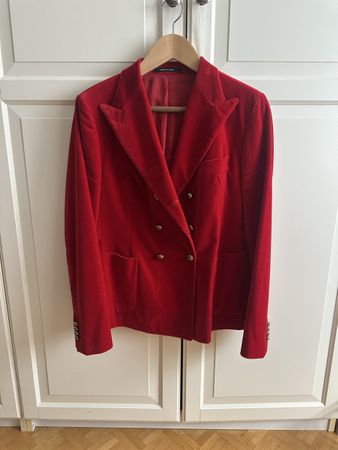 Tagliatore Samt Blazer guter Zustand getragen.