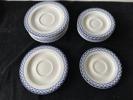 Langenthal Unterteller für 2 verschiedene Tassen 6 x X3 & 5x