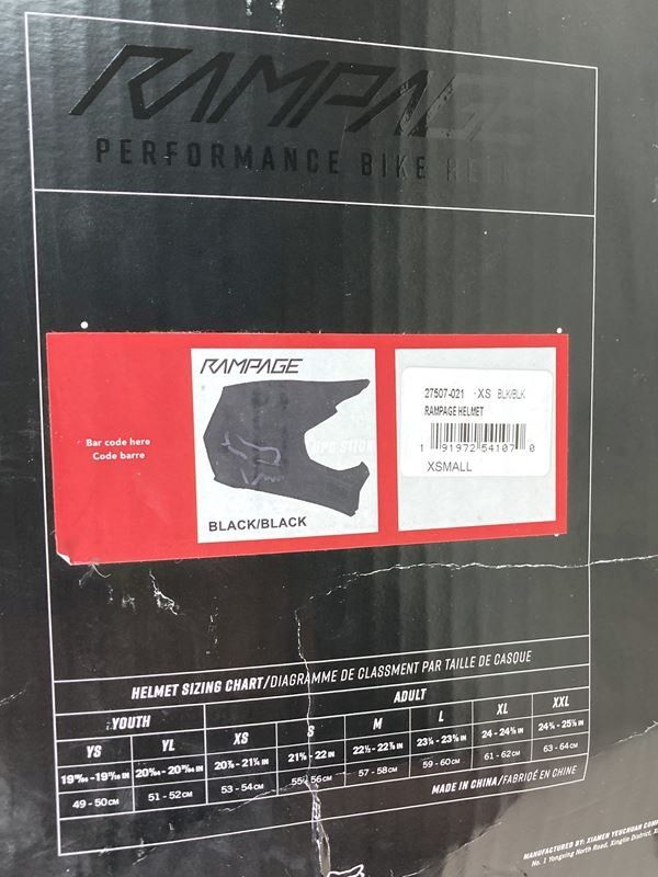 Fox Caschi: FOX | Helm | Rampage MIPS | XS | 53-54cm | Schwarz – Usato da Wittenbach venduto da Restwert_St-Gallen 6