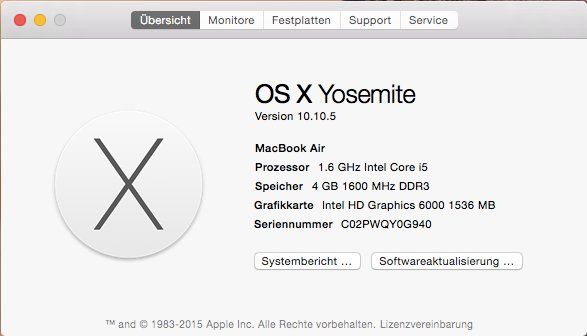 Apple Notebook: MacBook Air 13" – Usato da Romanshorn venduto da S_a_m_u 7