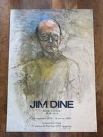 Jim Dine Plakat Galerie Alice Paulie Lausanne