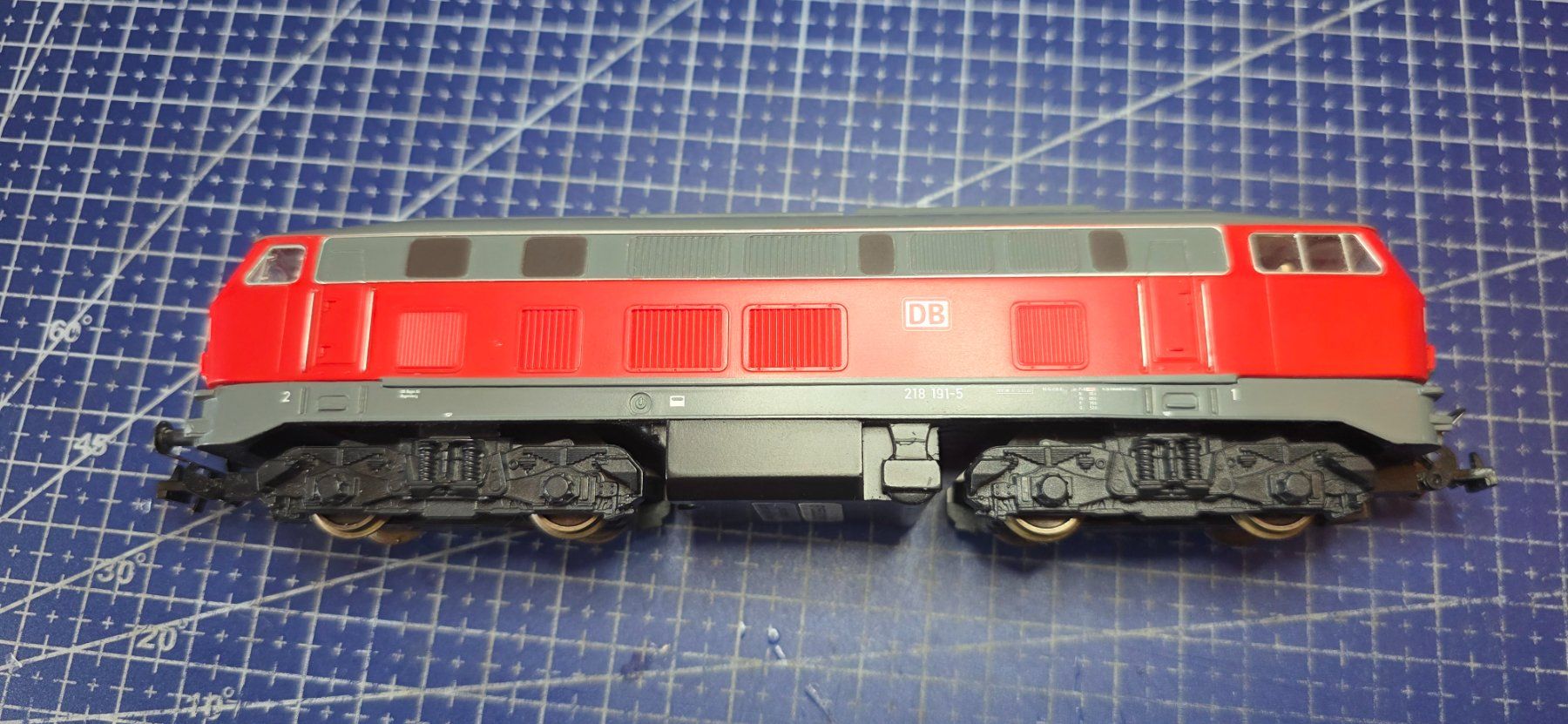 Piko Modelleisenbahnen: Piko DB218 191-5 H0/DC analog – Gebraucht aus Hochfelden von Danizh0